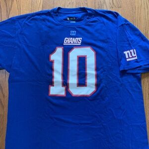 NFL Blue New York Giants Short Sleeve Tee